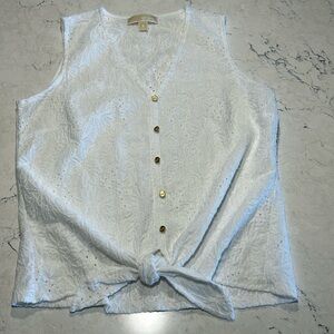 Women’s sleeveless Michael Kors top